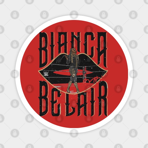 Bianca Belair Lips Magnet by MunMun_Design